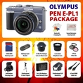 Review Olympus PEN E-PL1 12.3Megapixel Live MOS Micro Four Thirds Interchangeable Lens Digital Camera with 14-42mm f/3.5-5.6 Zuiko Digital Zoom Lens (Blue) + SSE Best Value 16GB, Deluxe Carrying Case, HDMI Cable, Lens & Tripod Complete Accessories Package