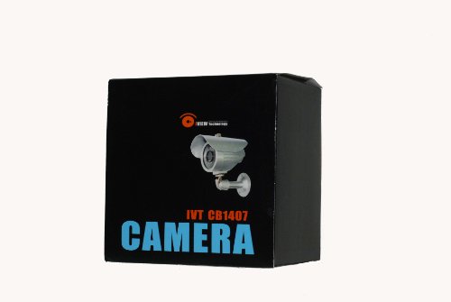 iVIEW Night-Vision CCD Camera with 12 x IR LED 3.6mm Metal Silver (Outdoor/Indoor) ( CCTV ) รูปที่ 3