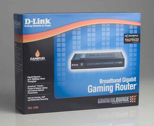 D-Link  DGL-4100 4-Port GamerLounge Broadband Gigabit Gaming Router ( D-Link VOIP ) รูปที่ 6