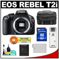 Review Canon EOS Rebel T2i Digital SLR Camera + 8GB Card + Battery + Case + Accessory Kit