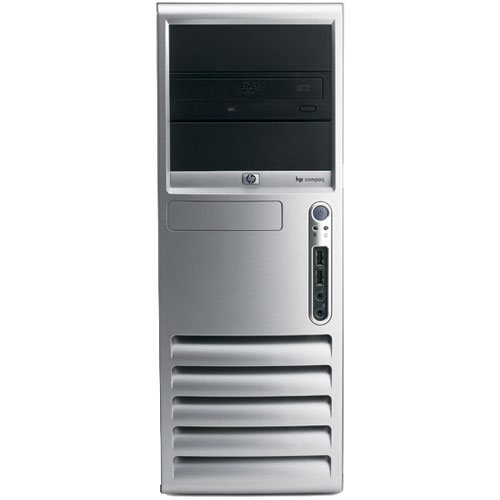 Review HP DC7600 Computer Tower Desktop Pentium 4 HT 3.4Ghz 1GB/250GB/DVD-ROM Keyboard/Mouse/Recovery CD included รูปที่ 1