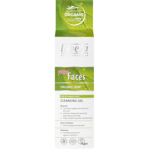 Lavera Natural Cosmetics Young Faces Cleansing Gel Mint 2.5 fl oz (75 ml) ( Cleansers  ) รูปที่ 1