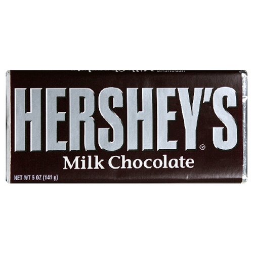 Hershey's Extra Large Milk Chocolate Bar, 5-Ounce Bars (Pack of 12) ( Hershey's Chocolate ) รูปที่ 1