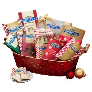 Ghirardelli Chocolate Luxurious Holiday Gift Basket ( Ghirardelli Chocolate Gifts ) รูปที่ 1