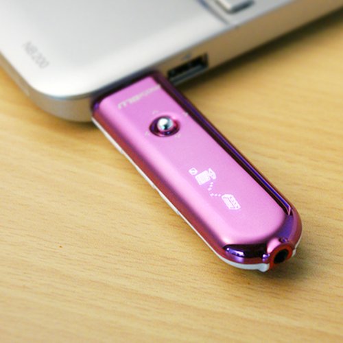 Latte S7 4 GB MP3 Player (Pink) ( mobiBLU Player ) รูปที่ 3