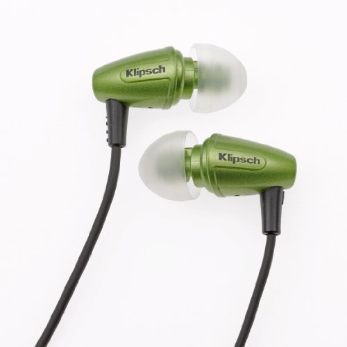 Klipsch Image S3 Noise-Isolating Earphones with Patented Oval Ear-Tips (Galaxy Green) ( Klipsch Ear Bud Headphone ) รูปที่ 1