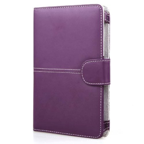 Neewer Leather Case For Amazon Kindle 3 eBook Reader PURPLE + 2x SCREEN PROTECTOR (Kindle E book reader) รูปที่ 5