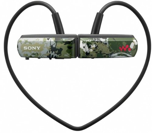Sony NWZ-W252 Headphone-style Walkman MP3 Player (Metal Gear Solid Camouflage Limited Edition) ( Sony Player ) รูปที่ 3