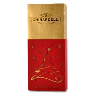 Ghirardelli Chocolate Holiday Tree Silhouette Gift Box with SQUARES Chocolates, 18 pcs. ( Ghirardelli Chocolate Gifts ) รูปที่ 1