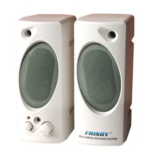 240 Watt Computer Notebook Speakers with Headphone Jack ( Frisby Computer Speaker ) รูปที่ 1