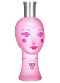 Dolly Girl for Women Gift Set - 1.0 oz EDT Spray + Vial of Anna Sui + Finishing Brush + Hand Mirror in Make-up Box ( Women's Fragance Set)