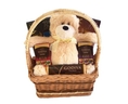 Godiva Chocolates Valentine's Day Holiday Gourmet Chocolate Gift Basket with Soft Teddy Bear ( Godiva Chocolate Gifts )