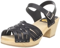 swedish hasbeens Women's Braided Sandal ( Ankle Strap Sandal )