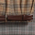 Italian Calfskin Leather Belt (leather belt )