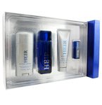 Paris Hilton Heir for Men Gift Set - 3.4 oz EDT Spray + 3.0 oz Hair & Body Wash + 2.75 oz Deodorant Stick + 0.25 oz EDT Mini Spray ( Men's Fragance Set) รูปที่ 1