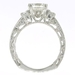 รูปย่อ 3.37ct asscher Cut Diamond Engagement Anniversary Ring รูปที่4