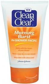 Clean & Clear Morning Burst Morning Burst In-Shower Facial 4 oz (114 g) ( Cleansers  ) รูปที่ 1