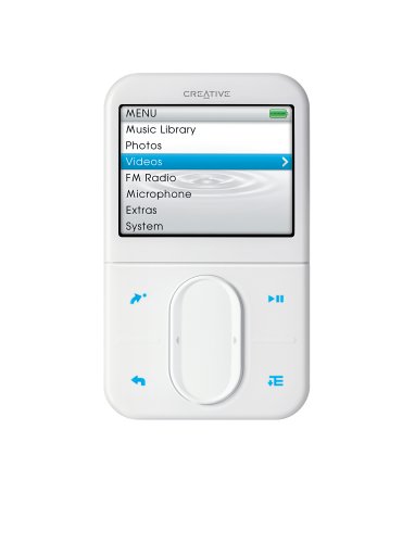 Creative Zen Vision:M 30 GB MP3 and Video Player (White) ( Creative Player ) รูปที่ 1