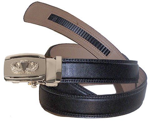 Silver Airborne Buckle with Ratchet Belt  รูปที่ 1