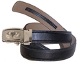 Silver Airborne Buckle with Ratchet Belt 