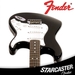 รูปย่อ Fender Starcaster Strat Pack Electric Guitar with Amp and Accessories - Black ( Fender Starcaster guitar Kits ) ) รูปที่2
