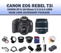 รูปย่อ Review Canon EOS Rebel T3i Digital SLR with 18-55mm Lens + Huge Lens Accessory Package (Everything You Need) รูปที่1