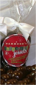 Hammonds Holiday Candy Gift Peppermint Jewels Chocolate Covered Christmas Candy 8 Ounce Bag ( Hammond's Candies Chocolate Gifts )
