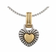 รูปย่อ Antique Style Heart Shape Pendant and 16" Chain with Gift Box รูปที่1