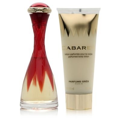 Cabaret by Gres for Women 2 Piece Set Includes: 1.69 oz Eau de Parfum Spray + 3.4 oz Perfumed Body Lotion ( Women's Fragance Set) รูปที่ 1