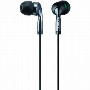 Sony MDR-EX57LP/BLK Headphones (Black) ( Sony Ear Bud Headphone ) รูปที่ 1