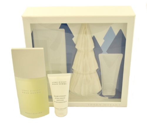 L'eau D'Issey for Men Gift Set - 4.2 oz EDT Spray + 1.6 oz Aftershave Balm ( Men's Fragance Set) รูปที่ 1