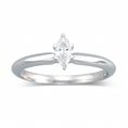 I Said Yes Diamond Marquise Solitaire Ring 1/4 CT by JCPenney - White
