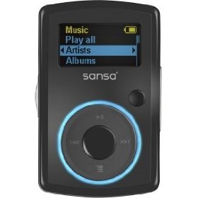 New SanDisk Sansa Clip Black 1GB MP3 Player w/ FM Radio ( SanDisk Player ) รูปที่ 1