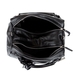 รูปย่อ GIANNI CHIARINI Italian Designer Handbag with Pouch in Black Leather รูปที่6