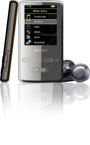 Archos 2 Vision 16GB MP3 WMA Player, Micro-SD Slot, Chocolate Black ( Archos Player ) รูปที่ 1