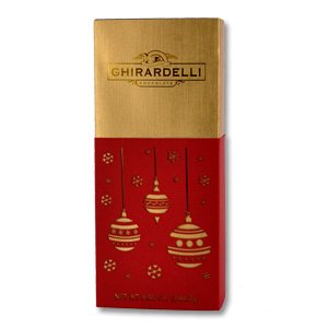 Ghirardelli Chocolate Holiday Ornaments Silhouette Gift Box with SQUARES Chocolates, 18 pcs. ( Ghirardelli Chocolate Gifts ) รูปที่ 1