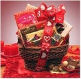 Chocolate Indulgence Valentines Gift Basket ( GBDS Chocolate Gifts )
