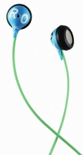 ROXY by JBL Reference 230 Earbud Headphone- Blue/Green ( JBL Ear Bud Headphone )