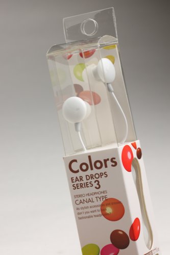 Elecom Ear Drops Series 3 Canal Type Hi-Fi Noise-Reducing Ear Buds(Designed in Japan) (White) ( Elecom Ear Bud Headphone ) รูปที่ 7