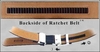 รูปย่อ Silver Buckle with Master Jump Emblem with Ratchet Belt (leather belt ) รูปที่3
