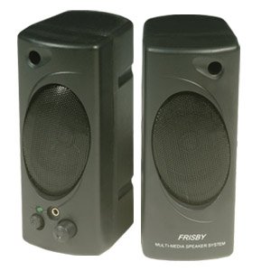 Frisby 2.0 Computer Speakers with Headphone Jack for Private Listening ( Frisby Computer Speaker ) รูปที่ 1