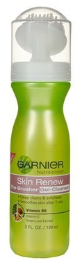 Garnier Nutritioniste Skin Renew The Brusher Gel Cleanser-5 oz (Pack of 4) ( Cleansers  )