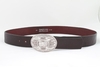 รูปย่อ Tobacco Road Rocker Leather Belt Metal Crowns Belt Buckle (leather belt ) รูปที่3