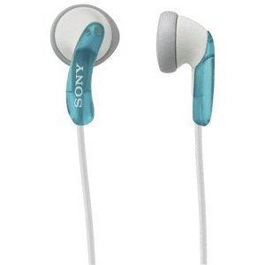 Sony MDRE10LP Earbud Headphones - White/blue ( Sony Ear Bud Headphone ) รูปที่ 1