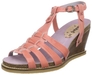 รูปย่อ Kickers Women's Ufo-Bis Wedge Sandal ( Ankle Strap Sandal ) รูปที่1