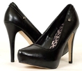 Fashion Almont Toe BLACK Pumps Heels Women's Shoes