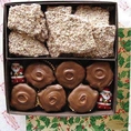 Chocolate Paws 'N' Toffee Holiday Gift Box ( Wisconsinmade Chocolate Gifts )