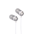 Skullcandy INK'd Earbuds with In-Line Microphone S2INBI-SZ (Silver) ( Skullcandy Ear Bud Headphone )