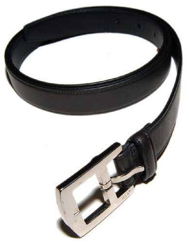 Polo Ralph Lauren Mens Leather Belt Black (100% Leather belt ) รูปที่ 3