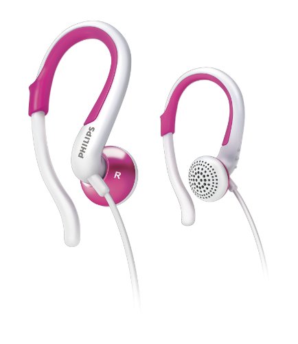 Philips Adjustable Earhook Headsphones SHS4848/28 (Pink) ( Philips Ear Bud Headphone ) รูปที่ 1